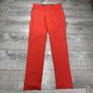 Nike Golf Pants Mens 32x34 Red Dri-FIT Flex Stretch Chino Performance BV0273-657